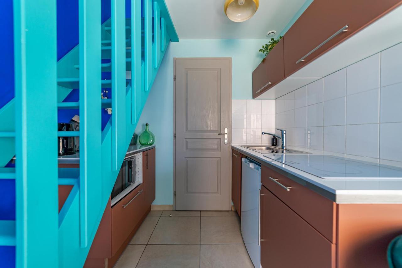 Le Reve Bleu Majorelle - Duplex Sur Les Toits - Une Nuit A نيم المظهر الخارجي الصورة
